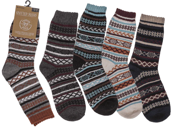 [OOTB-02/3138] Herren-Stricksocken, Natural,