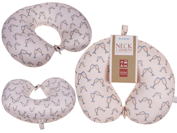 Nackenkissen mit Micropellet-Füllung, Bubbles,