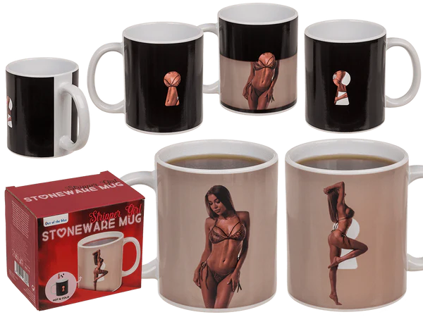 [OOTB-14/1977] Becher, Stripper Girl, reagiert auf Wärme,