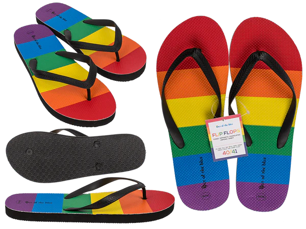 Flip Flops, Rainbow, Pride, Größe 40/41