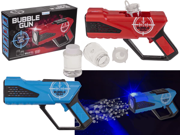 [OOTB-36/0054] Seifenblasenpistole mit LED, 25 cm,