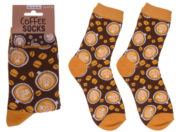 Socken, Kaffee, Größe 36-42,