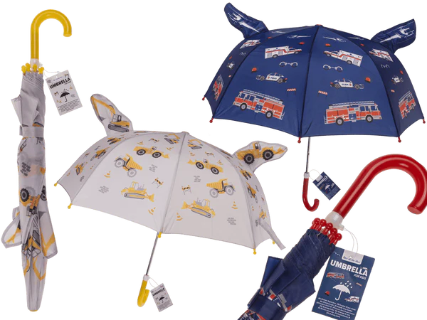 [OOTB-61/1823] 3D-Kinder-Regenschirm, D: ca. 70 cm,