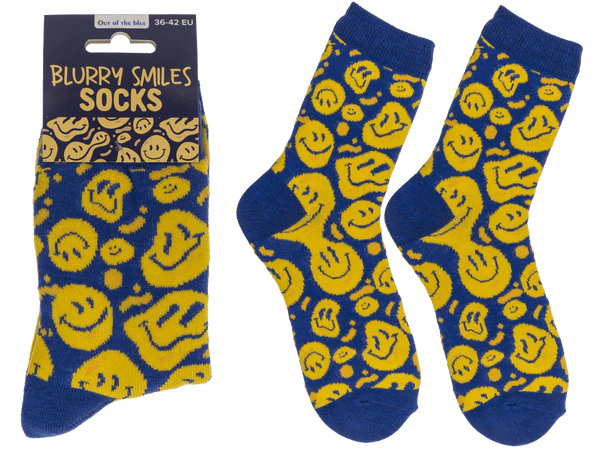 Socken, Blurry Smiles, Größe 36-42,