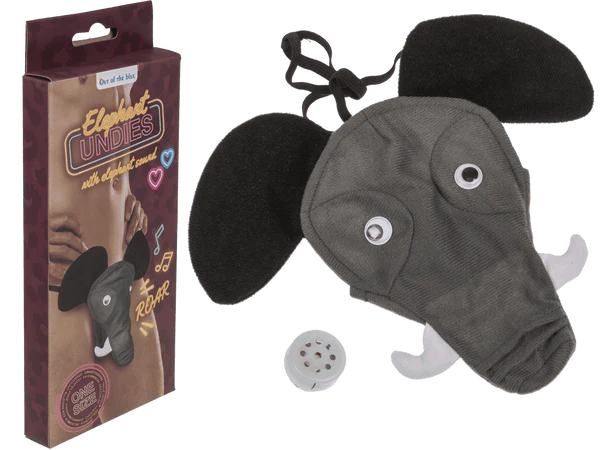 [OOTB-61/2779] Elefant Unterhose, mit Soundchip,