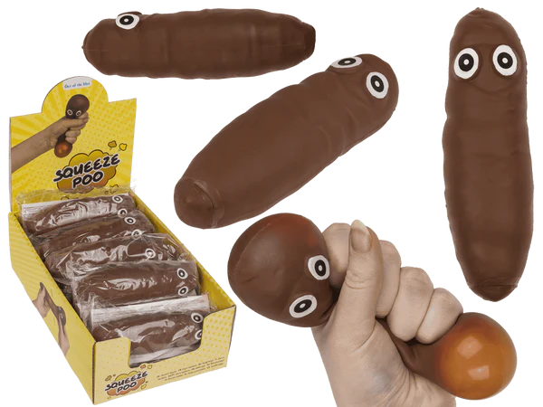 Squeeze Poo, 3 x 14 cm,