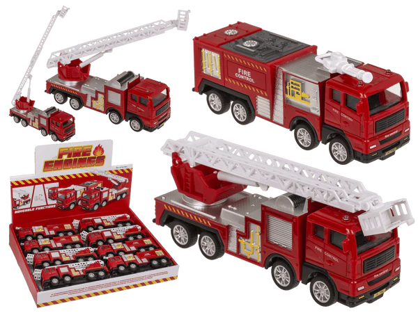 [OOTB-56/0112] Feuerwehrautos mit beweglichen Funktionen,