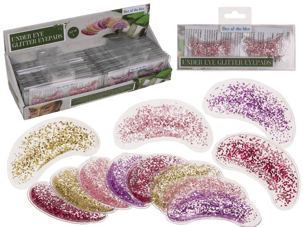 [OOTB-10/5396] Under Eye Augenpads, Glitter,