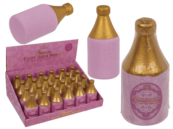 Sprudelnde Badekugel, Prosecco,