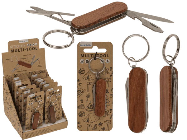 Metall-Schlüsselanhänger, Multi-Tool,