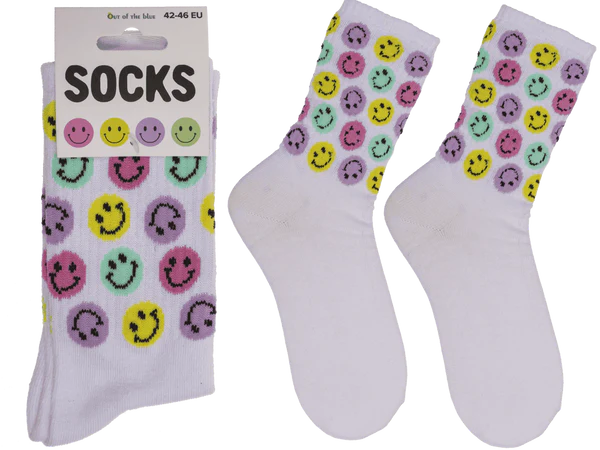 Tennis-Socken, Be Happy, Größe 42-46,