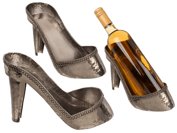 [OOTB-71/3313] Metall-Flaschenhalter, High Heel,