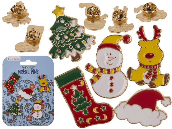 Metall-Anstecker, X-Mas, 2 cm,