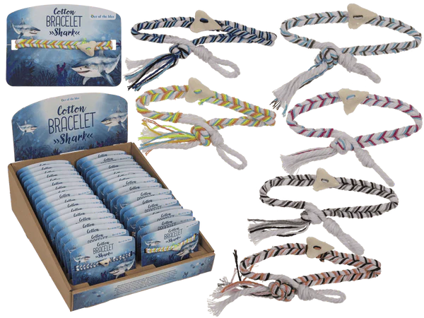 Baumwoll-Armband, Sharks,