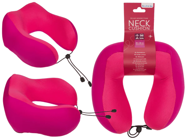 Deluxe Nackenkissen aus Memory Foam,
