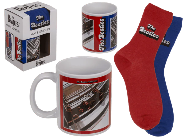 Geschenkset, The Beatles, Becher und Socken