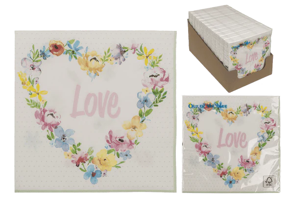 [OOTB-145326] Papier-Servietten, Love,