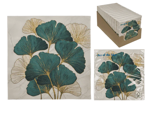 [OOTB-145327] Papier-Servietten, Ginkgo,