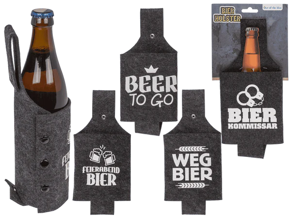 [OOTB-71/2649] Filz-Holster, Bier, 27 x 12 cm,
