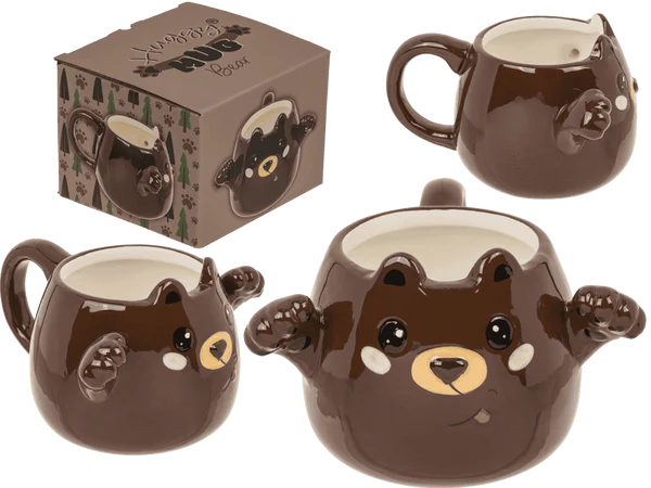 [OOTB-78/8450] Becher, Huggy Mug, Bär, aus Dolomite, 15 x 10 cm,