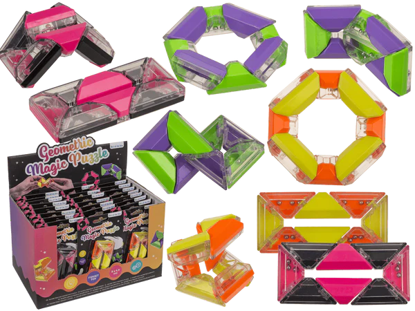 Geometrisches Magisches Puzzle, 8 x 4 cm,