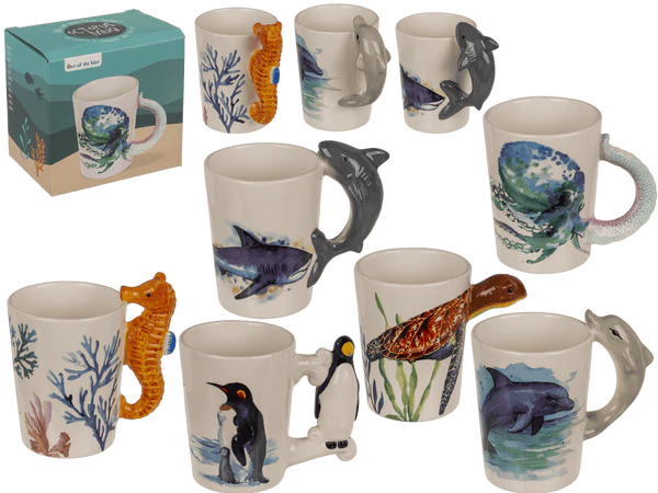 Artikelset, Becher Meereswelt,