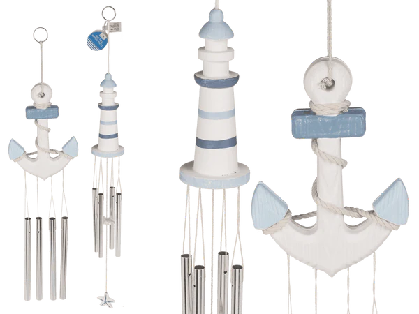 [OOTB-830381] Metall-Windspiel mit 4 Stäben,