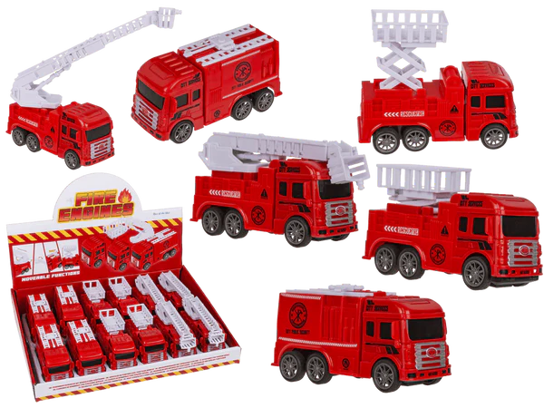 Feuerwehr-Fahrzeuge, mit beweglichen Funktionen,