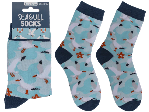 Socken, Möwe, Größe 36-42,