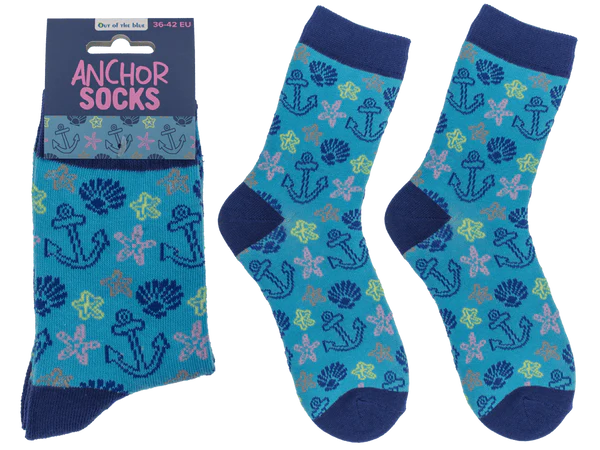 Socken, Anker, Größe 36-42,