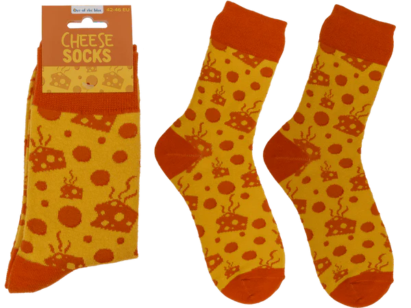 Socken, Käse, Größe 42-46,
