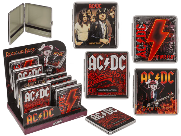 [OOTB-10/2444] AC/DC, Zigarettenetui,