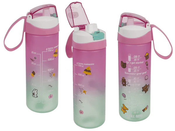 Trinkflasche mit Trinkanzeige,