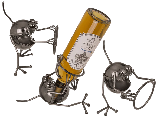 Metall-Flaschenhalter, Monster,