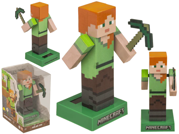 Bewegliche Figur, Minecraft - Alex,