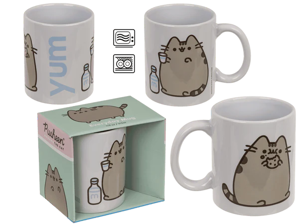 Becher, Pusheen - "Yum", aus Steingut,