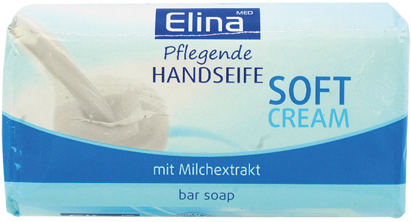[WERM-65319] Seife Elina 100g Soft Cream mit Milchextract