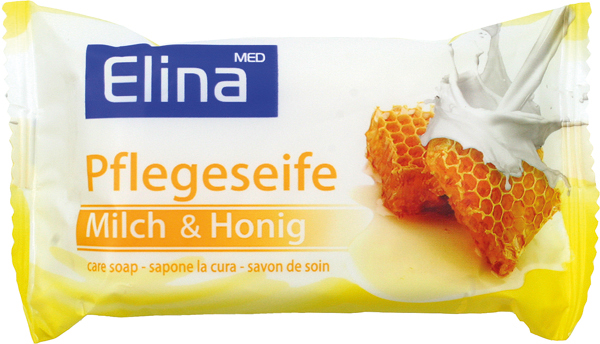 [WERM-63544] Seife Elina Milch & Honig 80g Stück in Folie