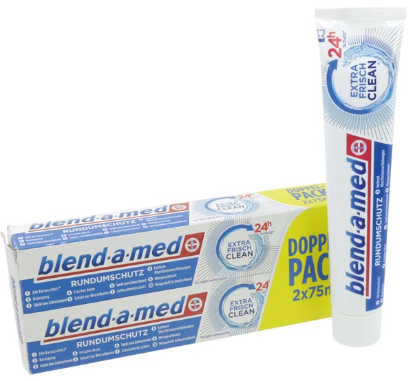 Blend-a-med Zahncreme 2x75ml Extra Frisch