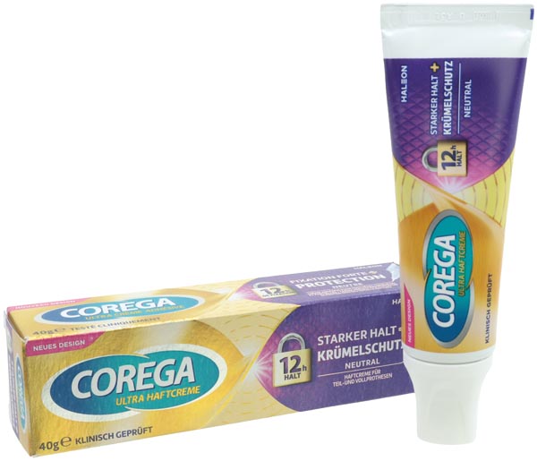 [WERM-4688] Haftcreme Corega Ultra 40ml ohne Geschmack