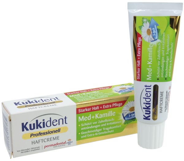 Kukident Super Haftcreme Extra Stark 40g Kamille
