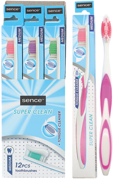 [WERM-64585] Zahnbürste Sence Fresh Super Clean Medium