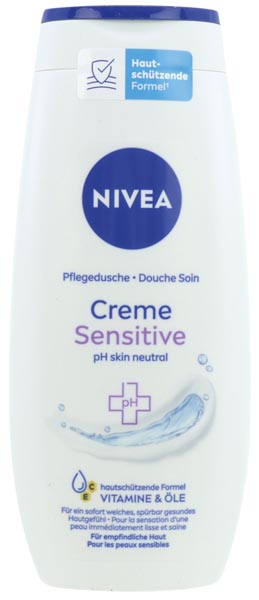 Nivea Dusch 250ml Creme Sensitive