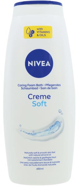 Nivea Bad 650ml Creme Soft