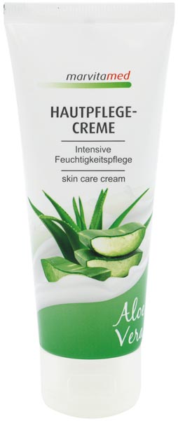 Marvita med Hautpflege-Creme 75ml Tube Aloe Vera