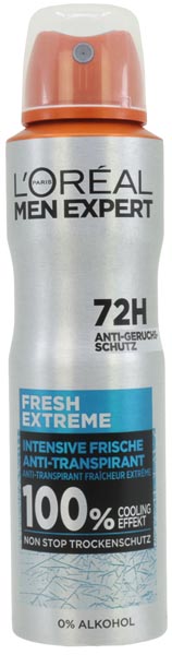 L'Oreal Men Expert Deospray 150ml Fresh Extreme
