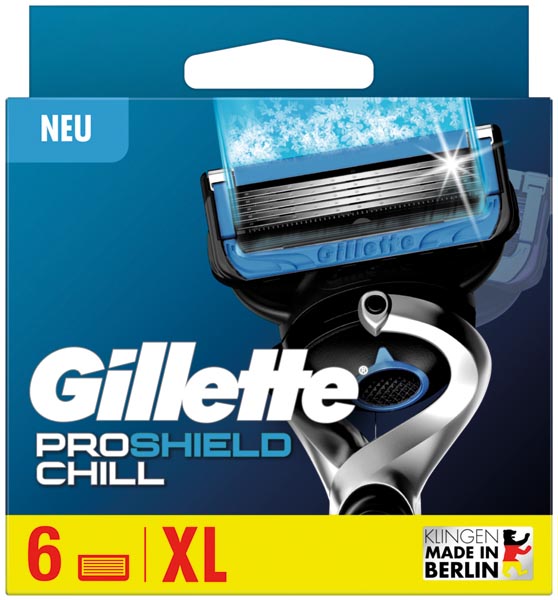 [WERM-6202] Gillette ProShield Chill 6er Klingen