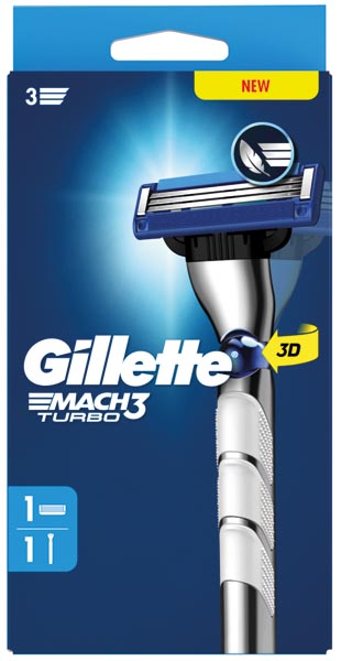 [WERM-2620] Gillette Mach3 Turbo Rasierer