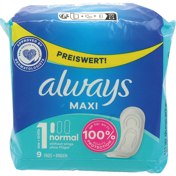 [WERM-42469] Damenbinde ALWAYS Maxi Classic 9er Sparpaket