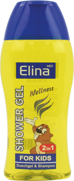 [WERM-48051] Dusch Gel Elina Wellness 250ml for Kids 2in1